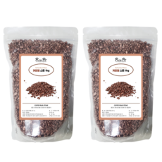 로라펫 파우치 커피펄 스톤 자갈 1kg, 2개