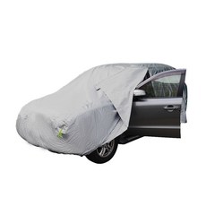 ANBORTEH 安伯特 炫銀甲隔熱防雨車套 休旅車SUV-M款, 車長451公分~475公分, 防塵防雨抗UV, 車長451~475cm, 1個