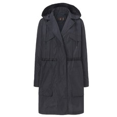 닥스 여성용 그레이 탈착후드 야상 DLJU1BH35G3