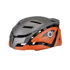 나우 자전거 헬멧 FURI NB-700, Titanium + Orange, 1개