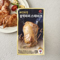 마니커에프앤지 와인숙성 블랙페퍼 스테이크, 120g, 1개