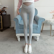 심플 로우웨스트 모달 솔리드 컬러 임산부 레깅스