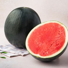 산지직송 드림팜 씨적은 흑미수박 11brix, 1개, 6kg 미만