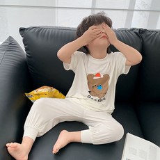 베베니즈 아동용 캐릭터 여름 홈웨어 세트