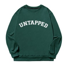 UNTAPPED 男款大尺碼標誌印花長袖上衣