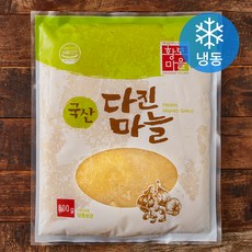 황보마을 국내산 다진마늘 (냉동), 1개, 800g