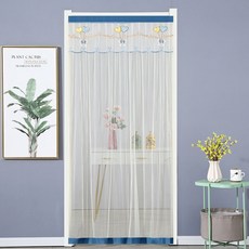 소니오 벨크로 현관 모기장, 05 하트블루 05 하트블루