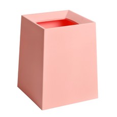 마켓피아 사무실용 쓰레기통 12L, 02 분홍, 1개
