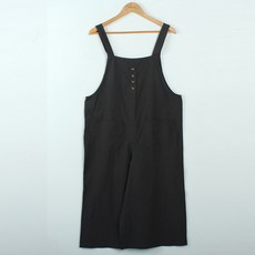 린넨와이드점프수트