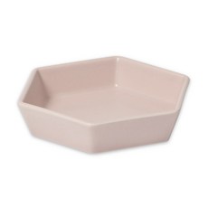 네스트보울 강아지 고양이 도자기 밥그릇 스몰, 핑크, 1개