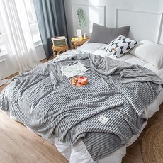 스트라이프담요