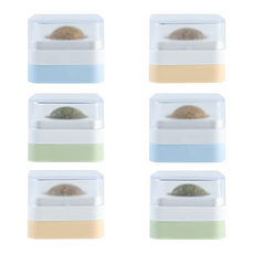 멍지 고양이 롤링 캣닢 사탕 3종 x 2p, 1세트, 마따따비, 오배자, 민트