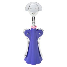 ALESSI Anna G 紅酒開瓶器，紫色，不鏽鋼, 藍色, 1個