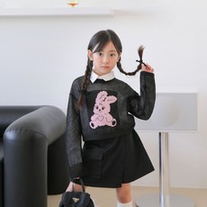 女孩我的兔子公主針織衫