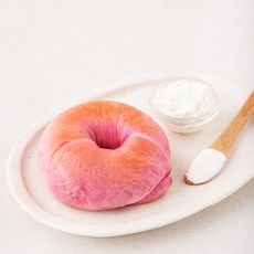 훕훕베이글 딸기러버 베이글, 155g, 1개