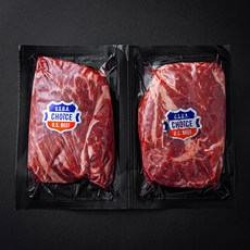 미국산 메가 척아이롤 스테이크용 2개입 (냉장), 600g, 1개