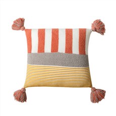 오렌지쿠션커버