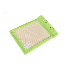 고양이 장난감 사각 스크래쳐 E_RD_8, 그린, 1개