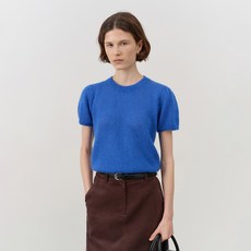 던스트 PETIT HALF SLEEVE KNIT TOP UDSW4C201