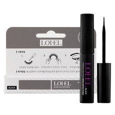 羅耶爾 睫毛膠, 黑色的, 1個