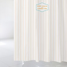 디자인수풀 샤워커튼 북유럽 스타일 sc487 S 1520 x 1880 mm + 스테인리스 고리 12p + 화이트 커튼봉 풀세트, 1세트, 멀티(혼합)컬러