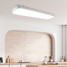 원하 삼성 칩셋 미러 LED 주방등 플리커프리 60W 950mm, 주광색(화이트)
