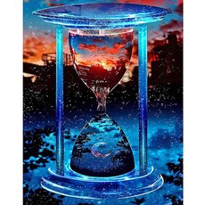 시계보석십자수