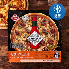 오뚜기 핫치킨 피자 WITH TABASCO SAUCE (냉동), 397g, 1개