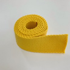 면 웨이빙끈 32mm x 1.7mm x 450cm, 레몬옐로우, 1개