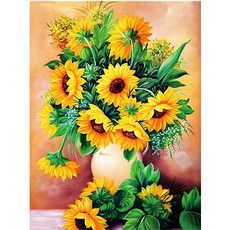 십자수해바라기