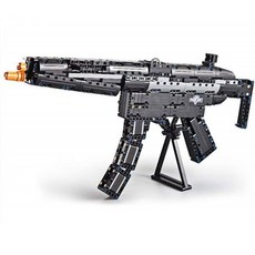 카다 MP5 기관단총 레고 호환 블록건, 혼합색상