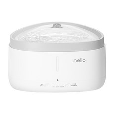 nello 펫 스마트 급수기 NW-B150W, 화이트, 1개