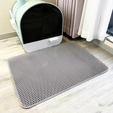 블루포그 고양이 사막화방지 모래 매트, 01 그레이, 1개