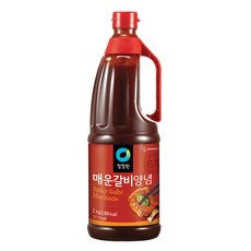 대상 청정원 매운갈비양념, 1개, 2kg