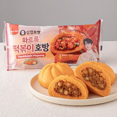 삼립 화르륵 떡볶이 호빵 3개입, 300g, 1팩