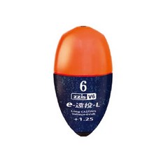 ZZis 電子燉鯛魚E一二#6, 橙藍, 1個