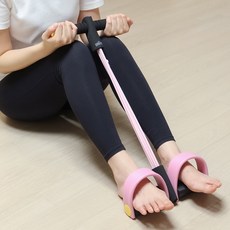 다이어트학교 로잉밴드 운동기구, 블랙 + 핑크, 1개