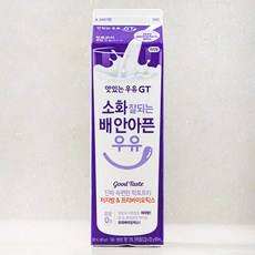 맛있는우유GT 소화 잘되는 배 안아픈 락토프리우유 저지방 & 프리바이오틱스, 900ml, 1개