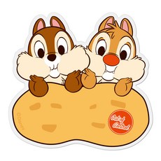 디즈니 칩앤데일 3단 투명 아크릴톡