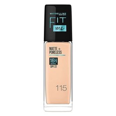 MAYBELLINE 媚比琳 FIT ME 反孔特霧粉底液 30ml 115, 1支