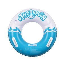 THENAEUN 白版水趣游泳圈, 藍色 白色, 1個