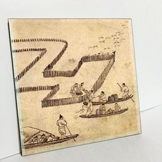 TDP名畫磁磚系列 E11 金弘道魚場
