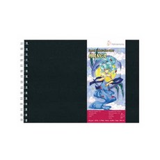 하네뮬레 망가 만화용 링스케치북 풍경 80g, A4, 75매