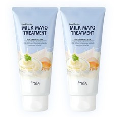 포레스트스토리 푸드레시피 밀크 마요 단백질 헤어트리트먼트, 300ml, 2개