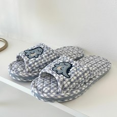 Jade Shoe 3層氣墊棉質拖鞋, 1個, 恐龍海軍