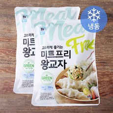 대림선 미트프리 왕교자 (냉동), 350g, 2개