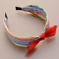 무지개헤어밴드