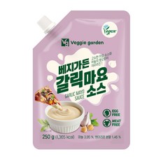 베지가든 갈릭마요 소스, 250g, 1개