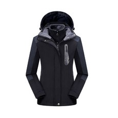 Leon女款刷毛工具防風兩件式登山服 JJ153