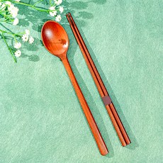 사옹방 오목칠 해송 나뭇결 옻칠 1인 수저 세트, 단품, 숟가락 + 젓가락, 1세트 단품, 숟가락 + 젓가락, 1세트